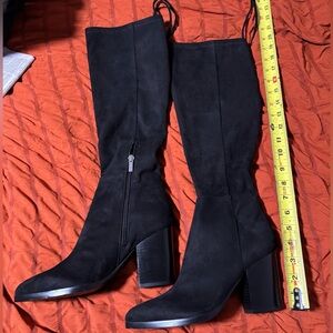 Marc fisher Black Knee-High Women's Boots